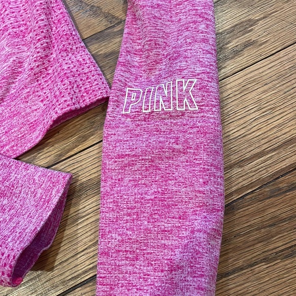 PINK Victoria’s Secret pink ombré seamless crop top size small - Picture 3 of 8